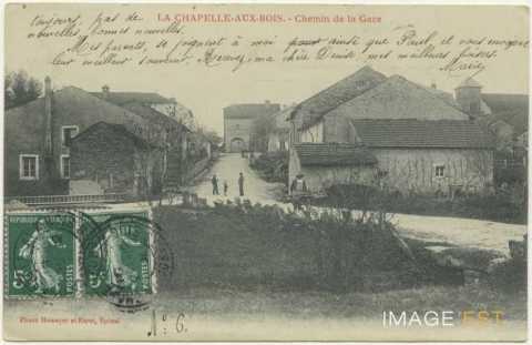 Chemin de la gare (La Chapelle-aux-Bois)